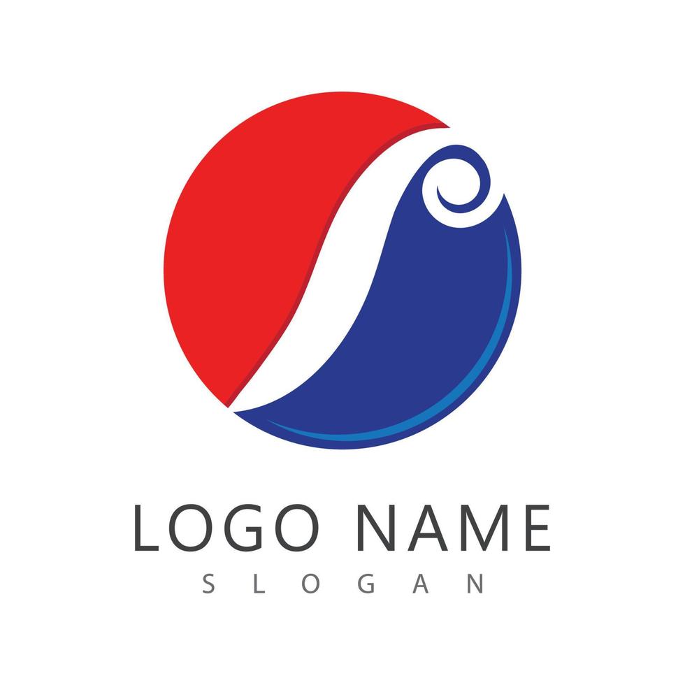 Circle logo template vector design