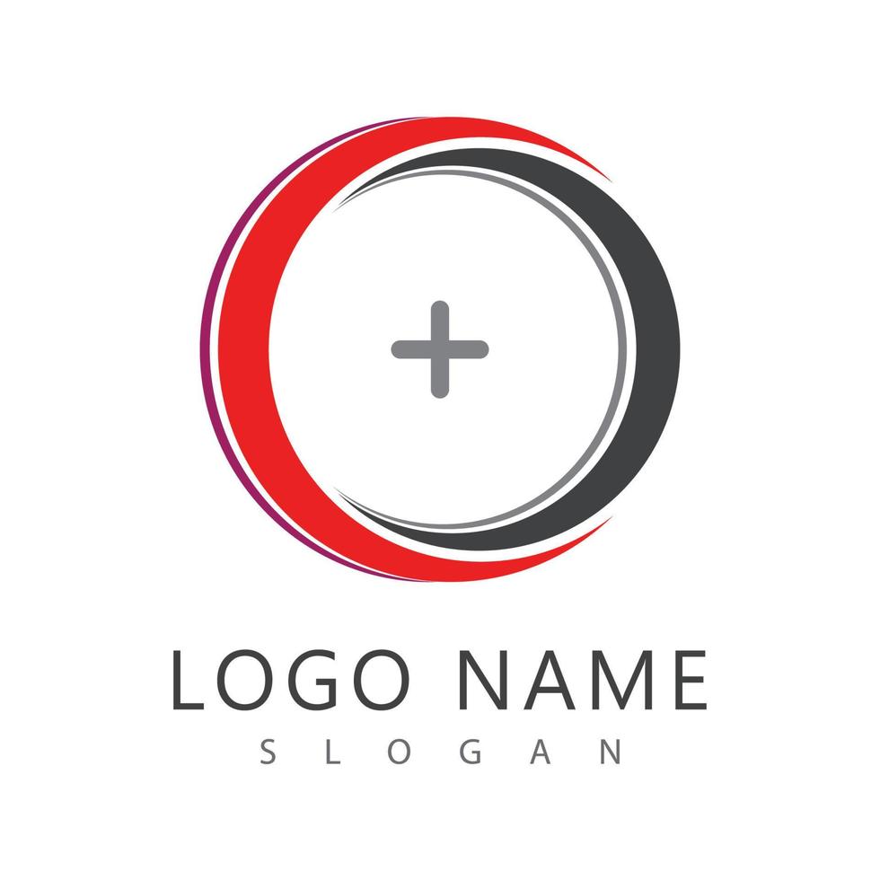 Circle logo template vector design