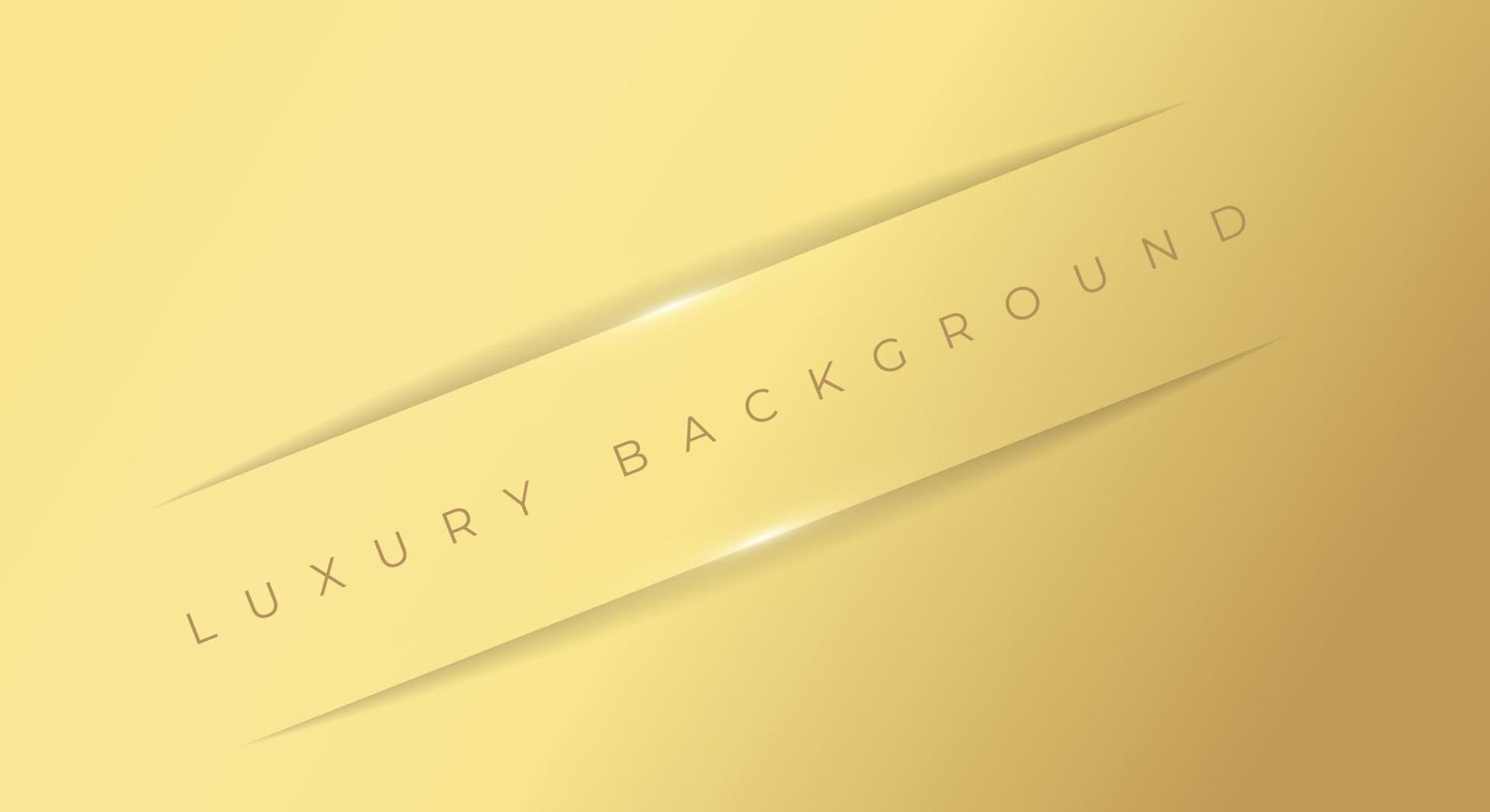 Golden Luxury Backgrounds Light Effected Geometric Cut Stripes Line with Copy Space for Text or Message vector