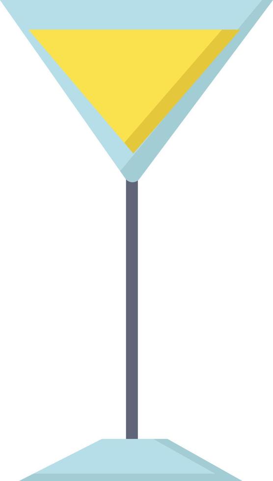 martini, ilustración, vector sobre fondo blanco.