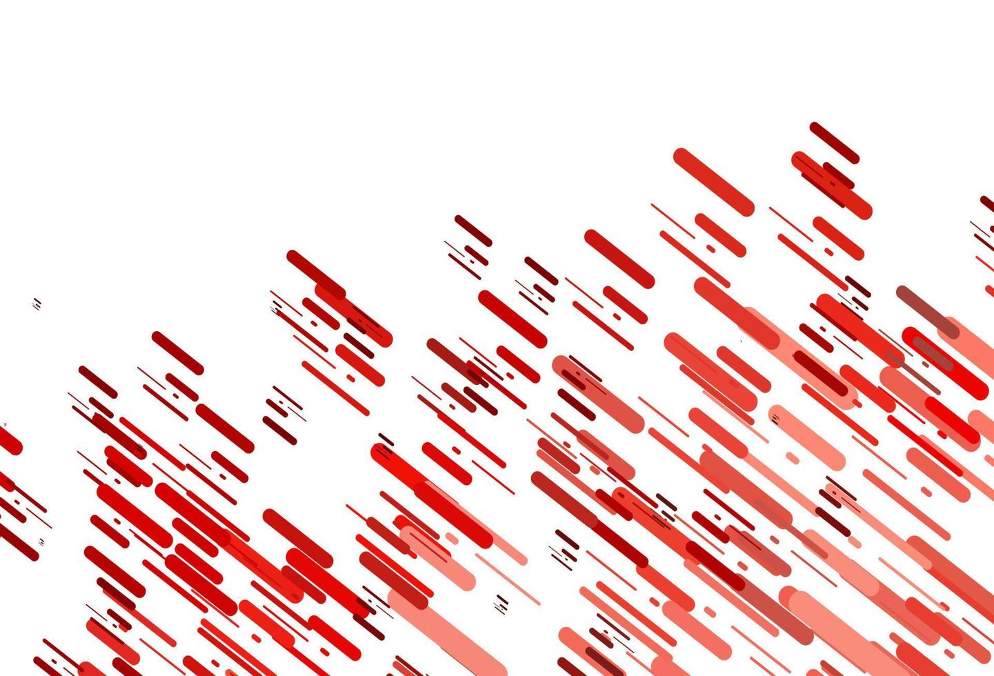 Light Red vector backdrop with long lines.