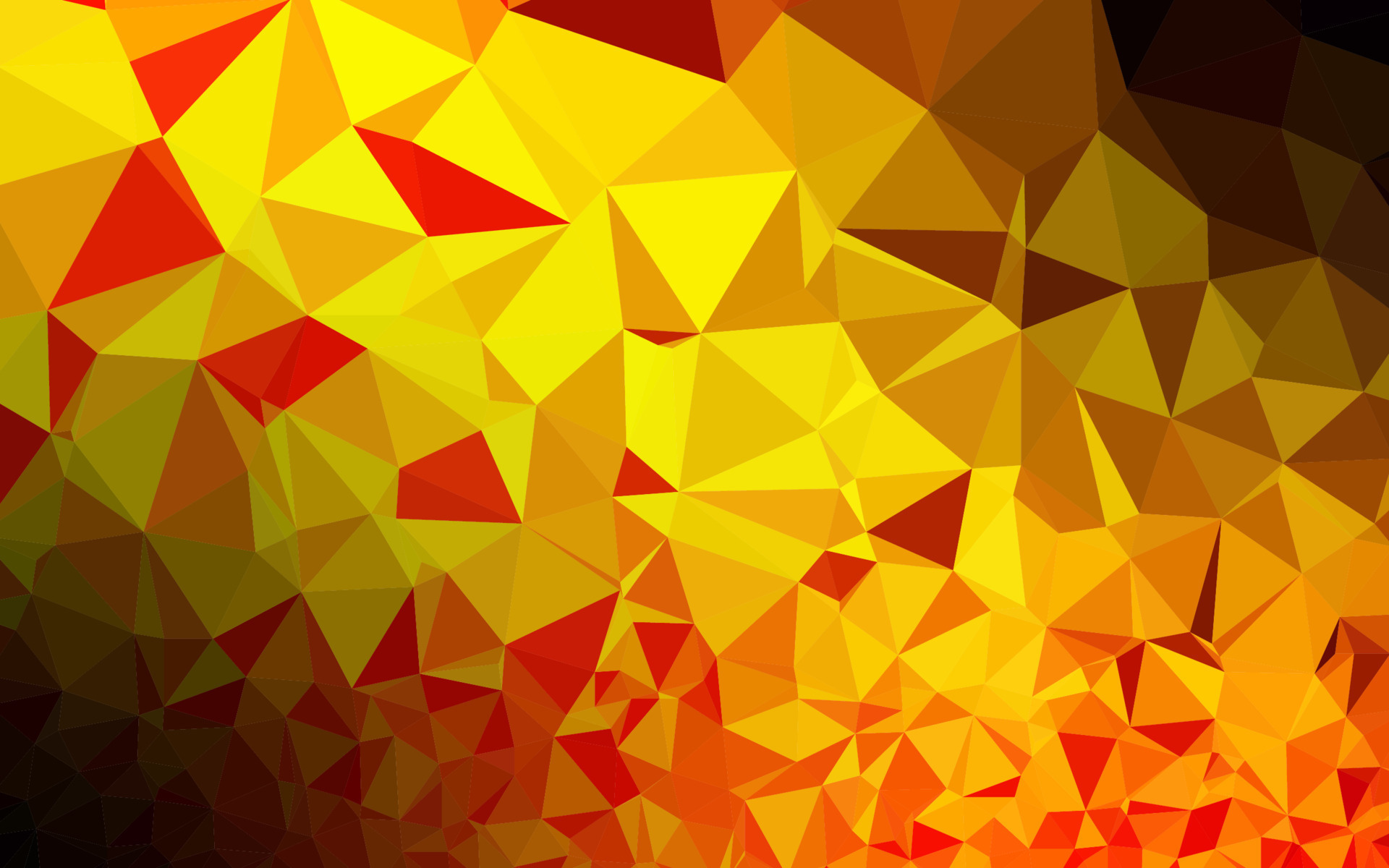 Light Orange vector abstract polygonal layout. 13565725 Vector Art at