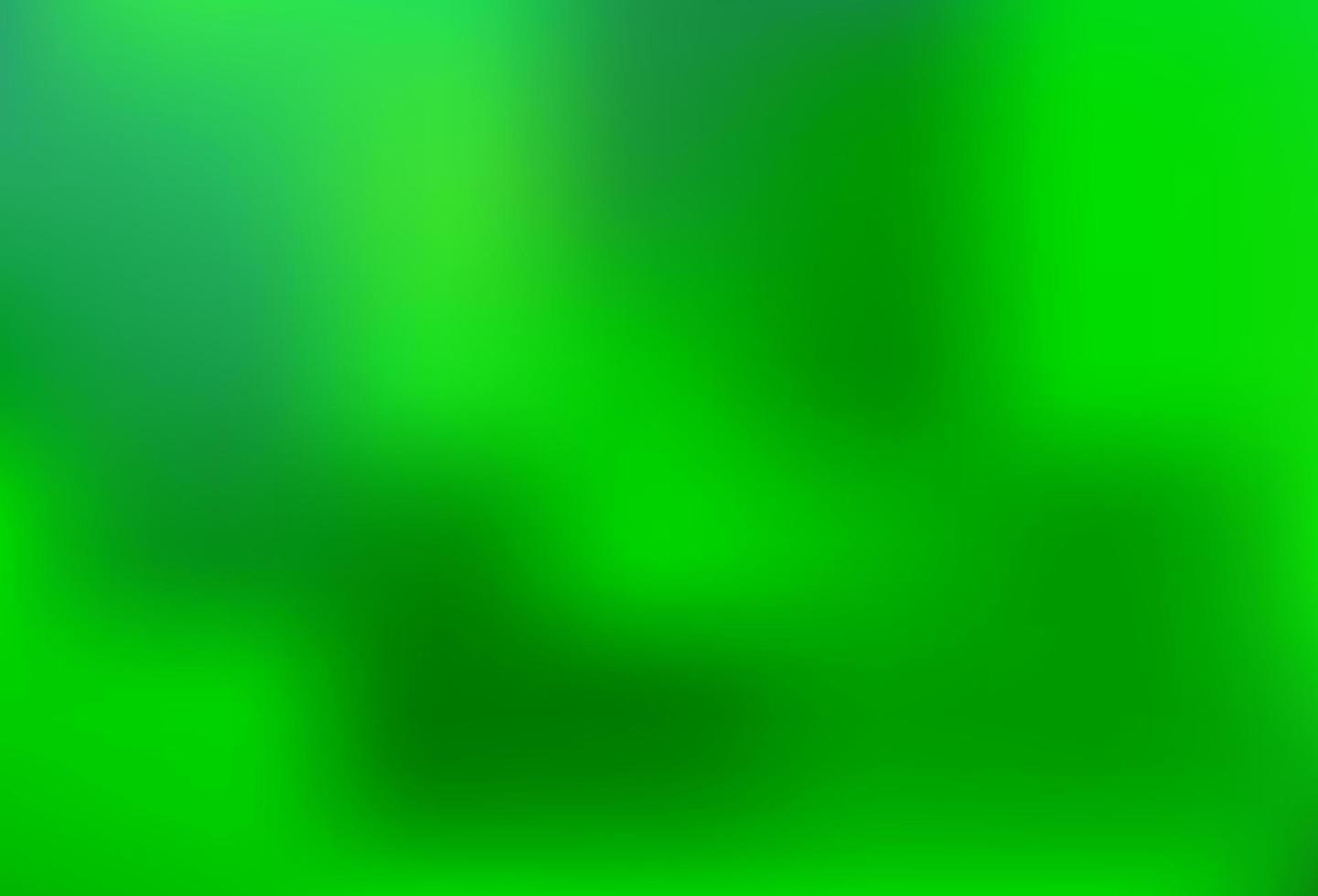 Light Green vector blurred shine abstract background.