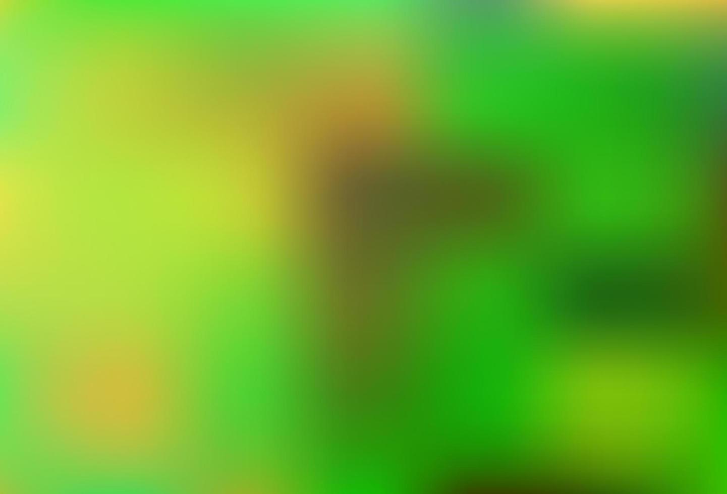 Light Green vector bokeh and colorful pattern.