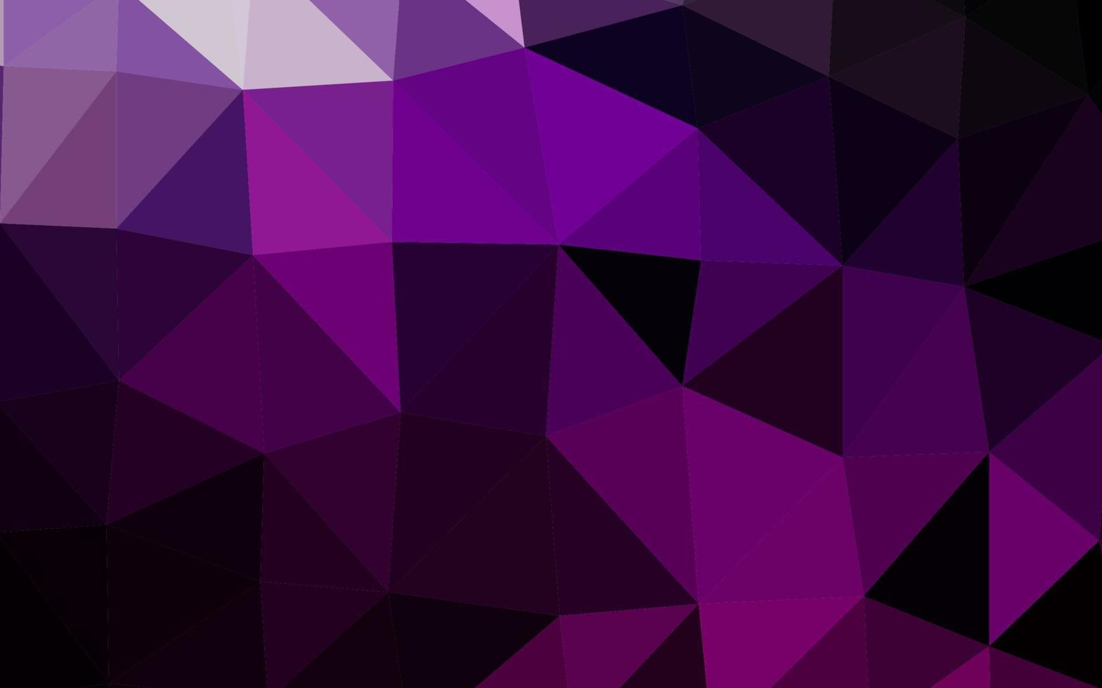 Dark Purple vector polygonal template.