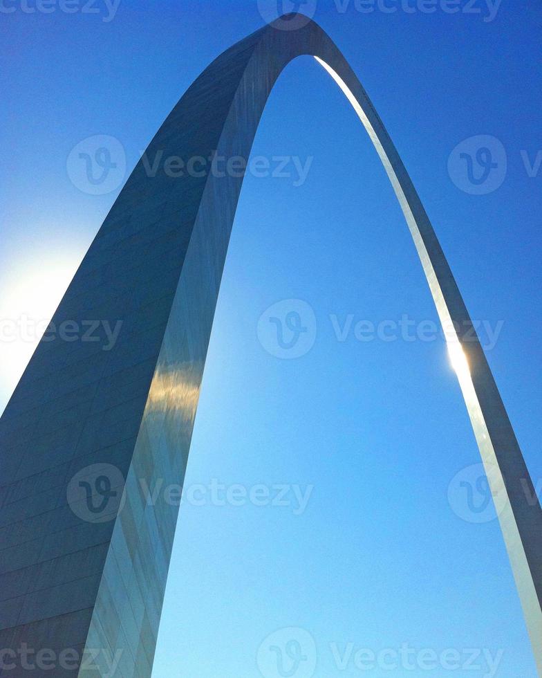 arco de la entrada en st louis foto