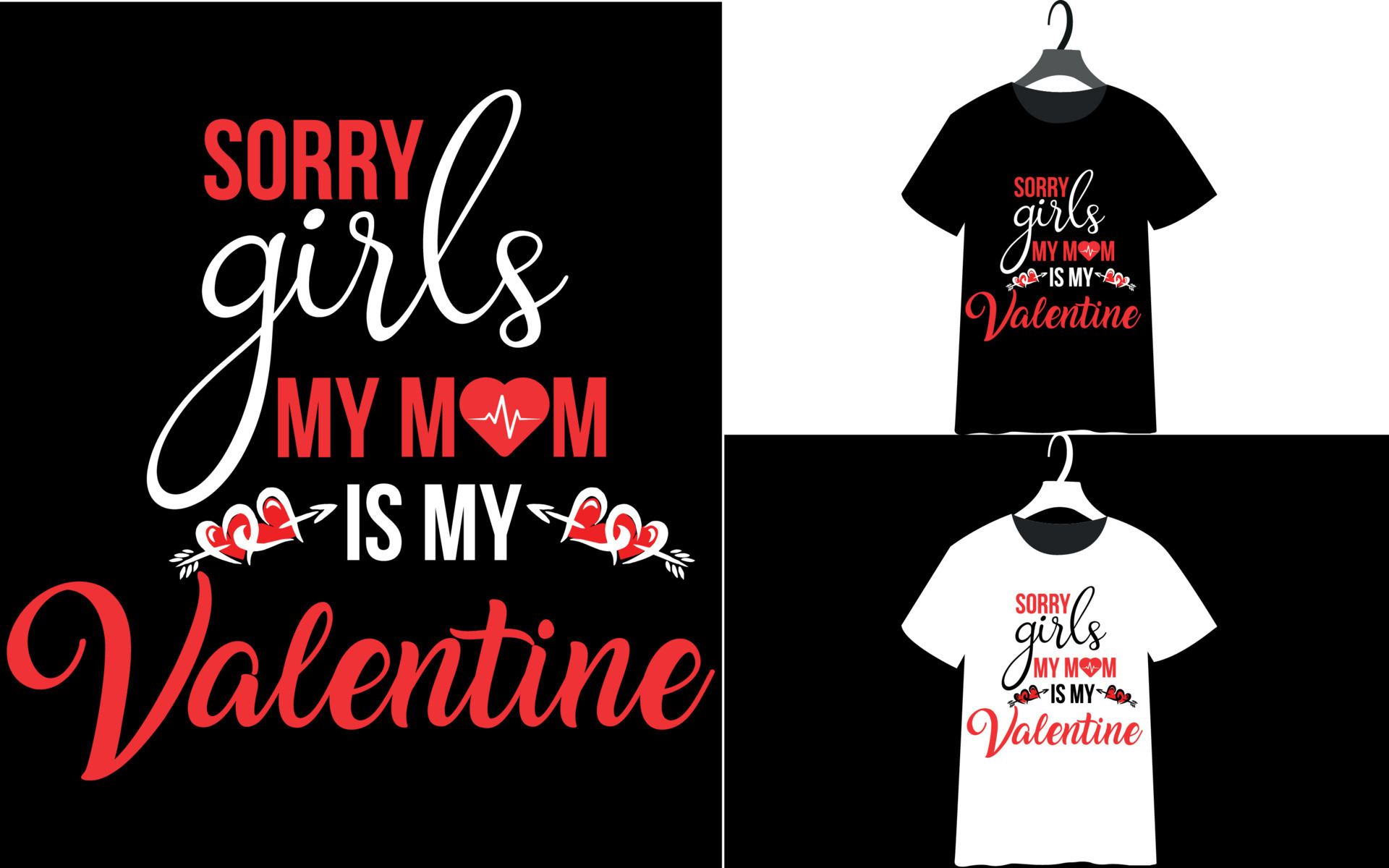 Best mom valentine's day tshirt design 13566094 Vector Art at Vecteezy