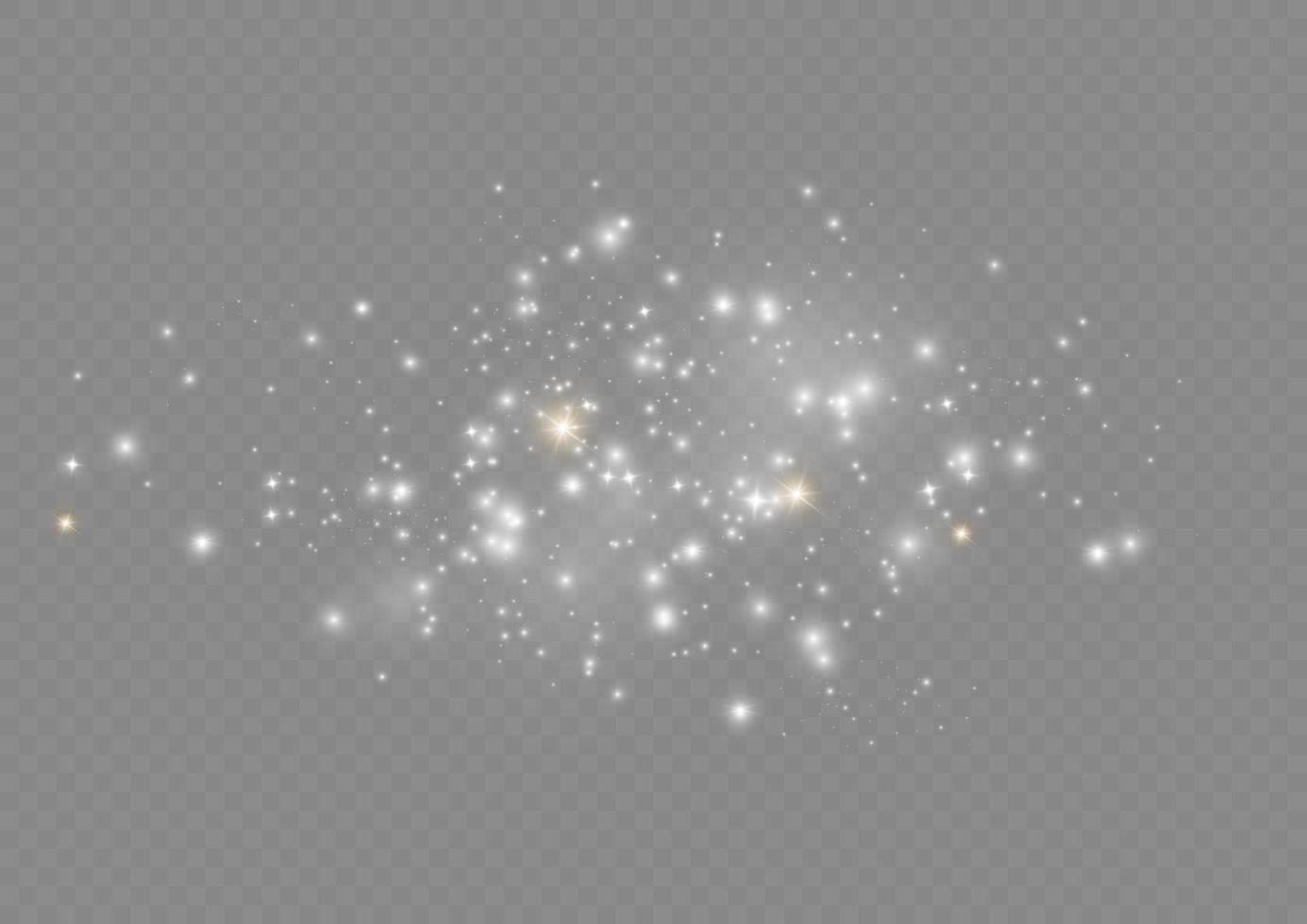 efecto de luz especial de brillo de chispas blancas. destellos vectoriales. polvo abstracto de navidad. efecto de partículas de polvo mágico brillante. textura brillante. chispas de polvo de estrellas vector