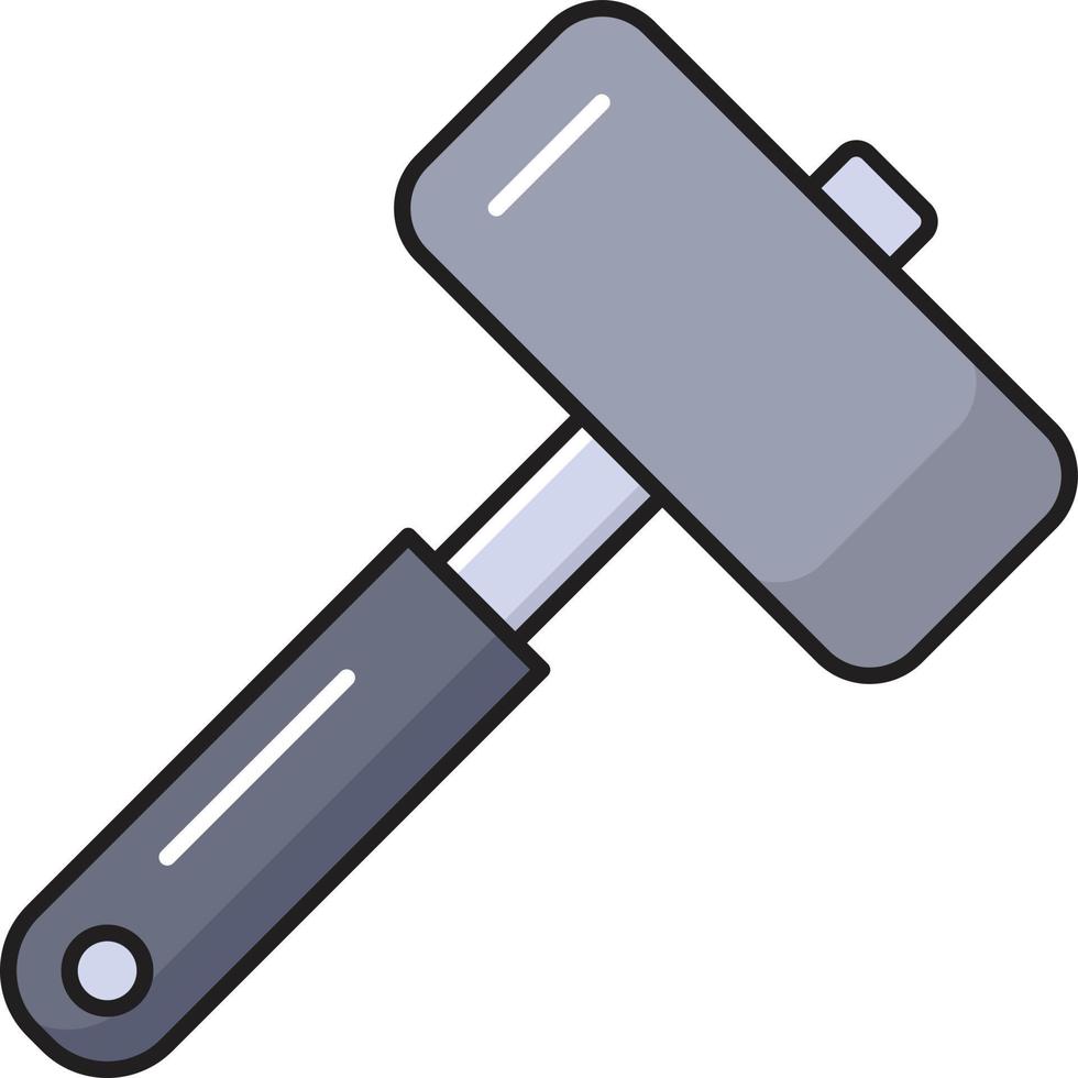 hammer vector illustration on a background.Premium quality symbols.vector icons for concept and graphic design.