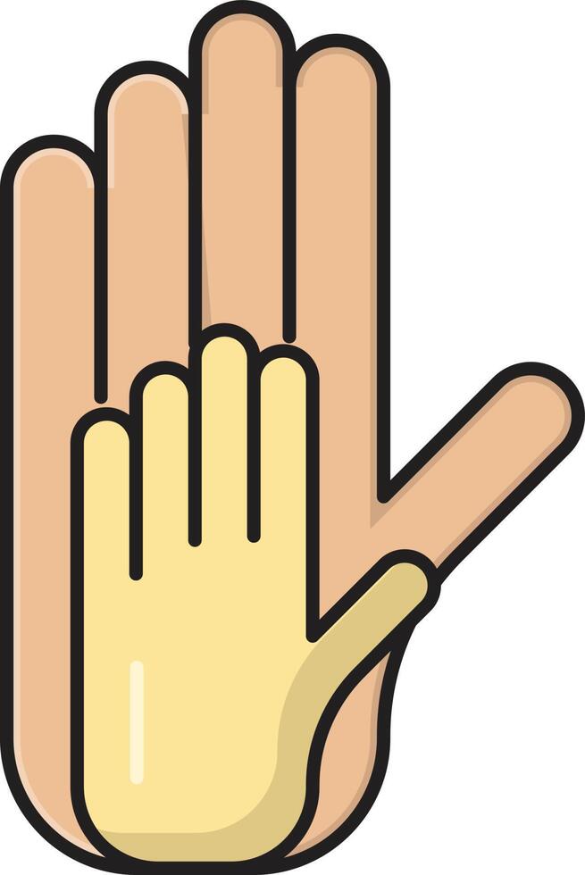 ilustración de vector de mano sobre un fondo. símbolos de calidad premium. iconos vectoriales para concepto y diseño gráfico.