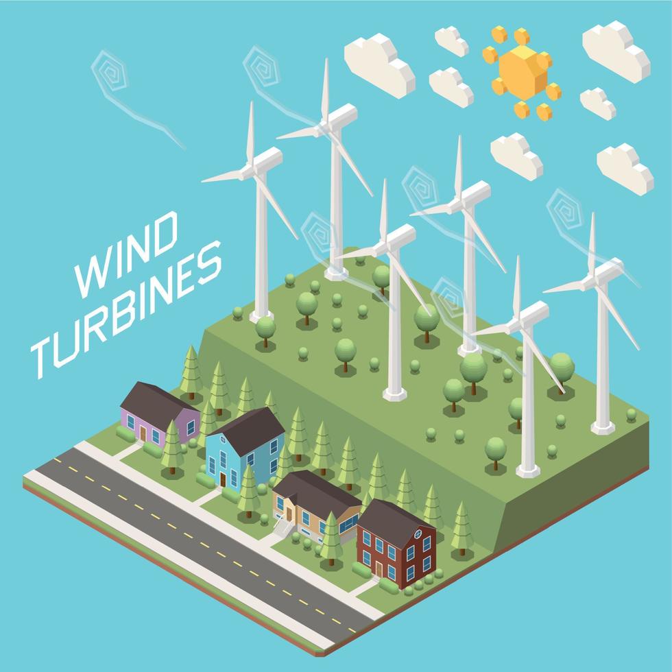 Renewable Energy Concept vector