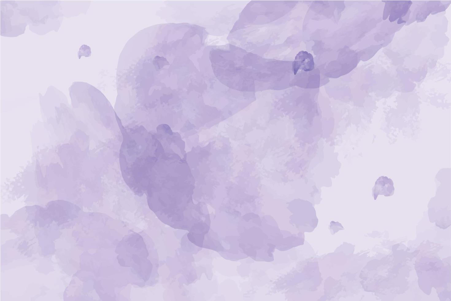 Watercolor background in lilac tones. Vector