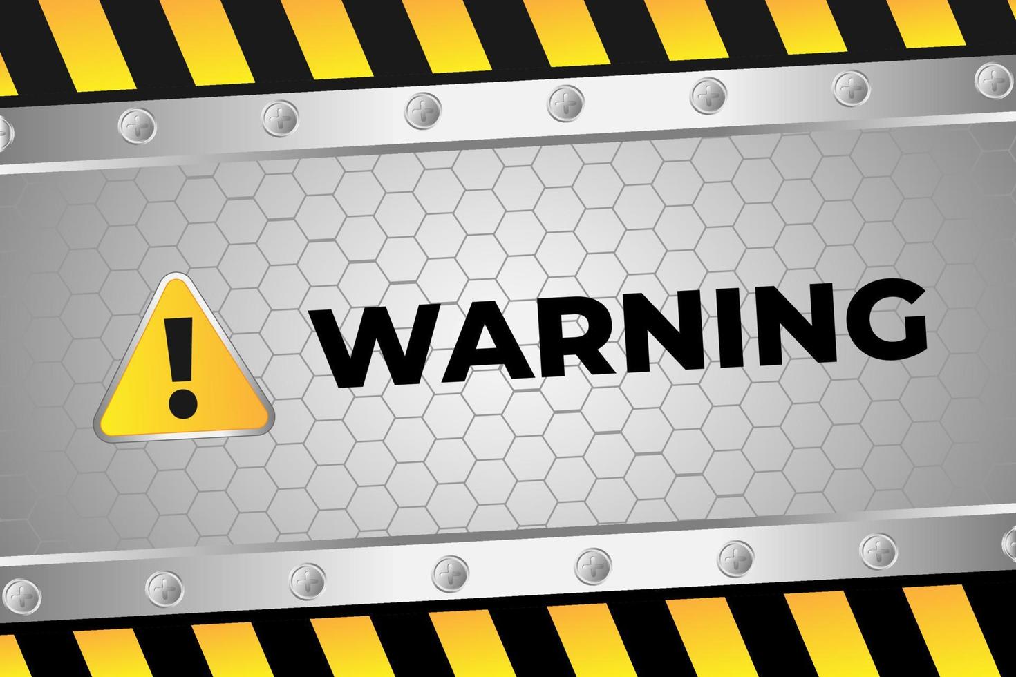 vector warning zone template background