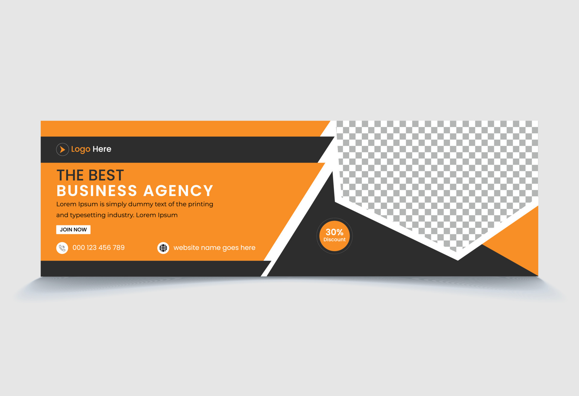 Digital marketing agency LinkedIn banner and Social media Cover Photo
