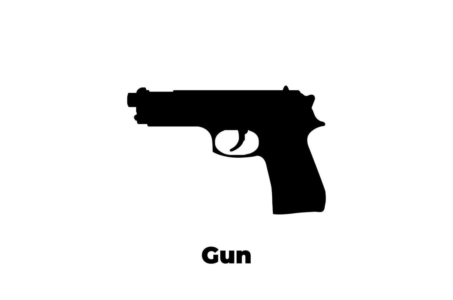 Gun vector icon