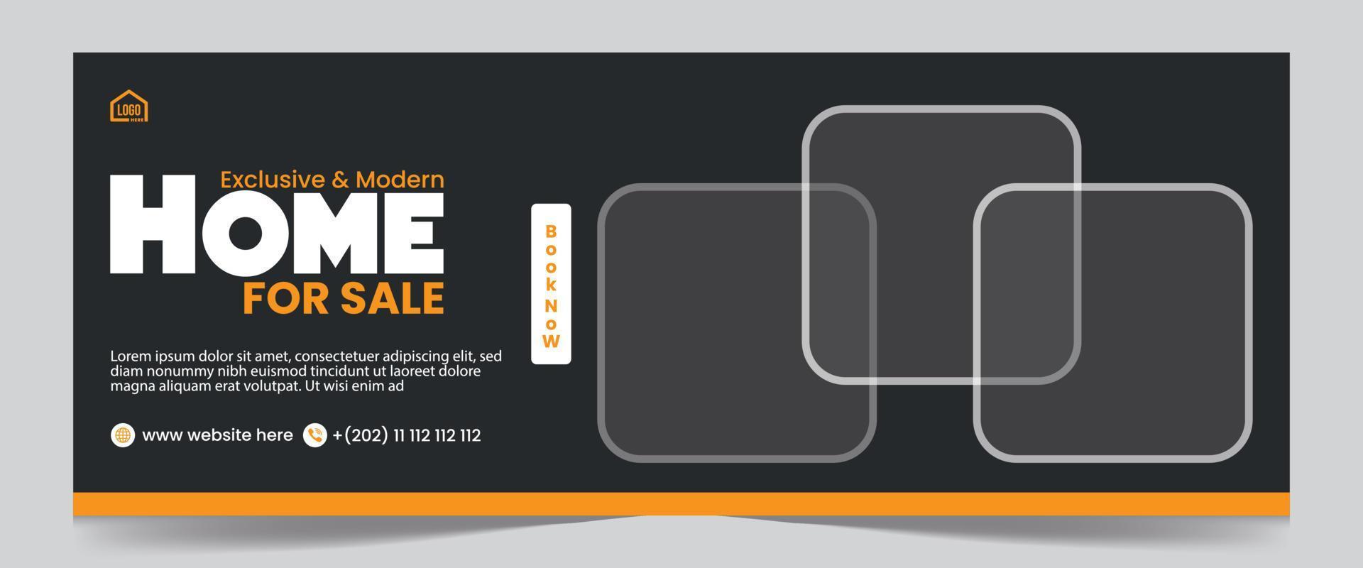 Big sale web banner and cover design vector