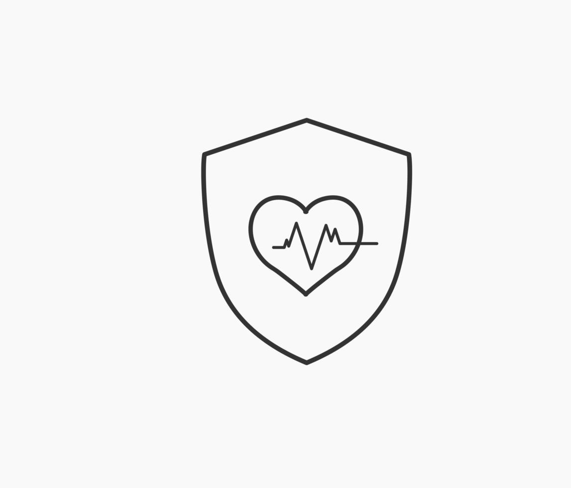 healthcare medical line icon design vector