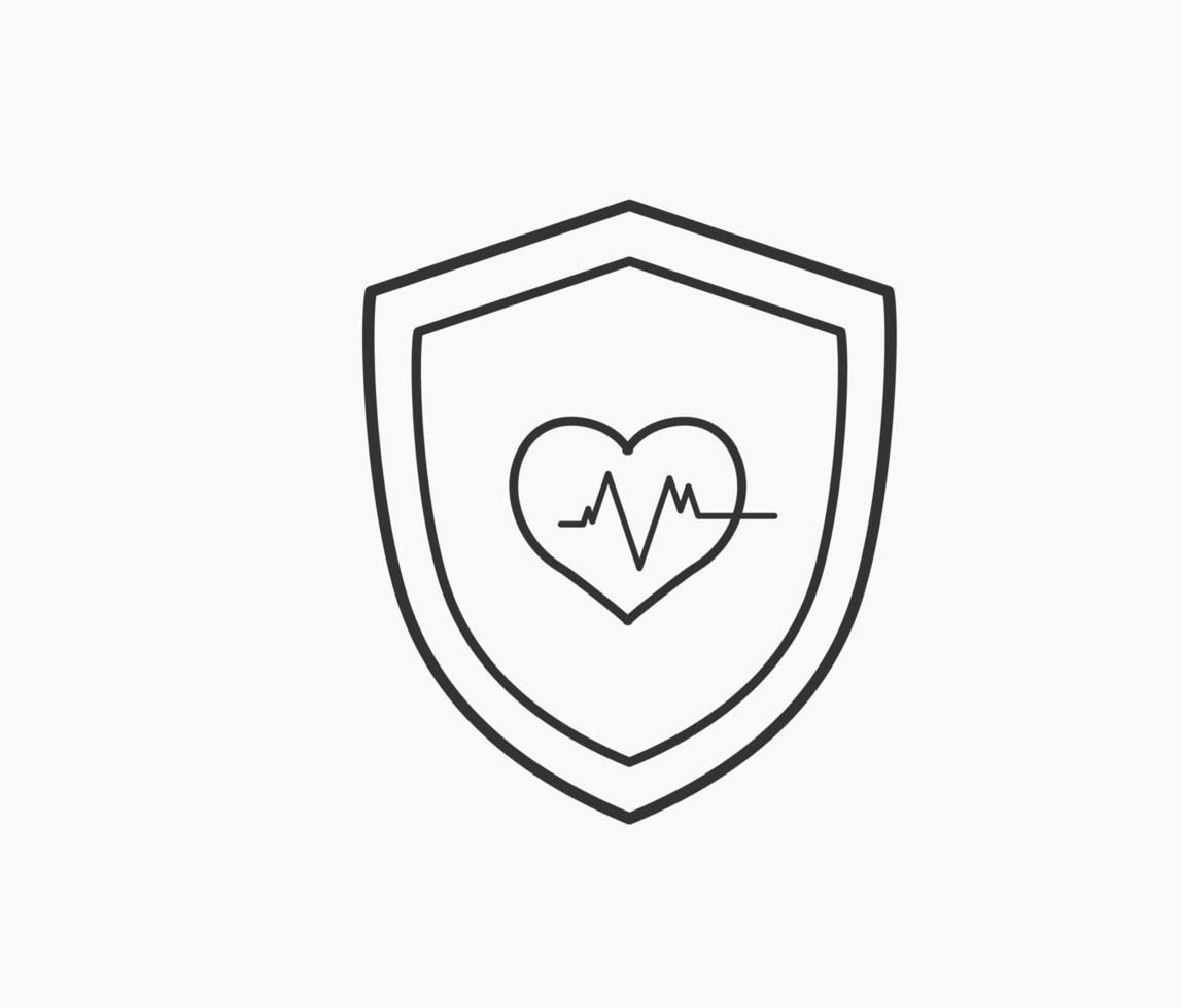 healthcare medical line icon design vector