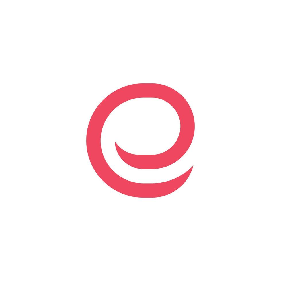 E Logo Design and template. Creative E icon initials based Letters in vector. vector