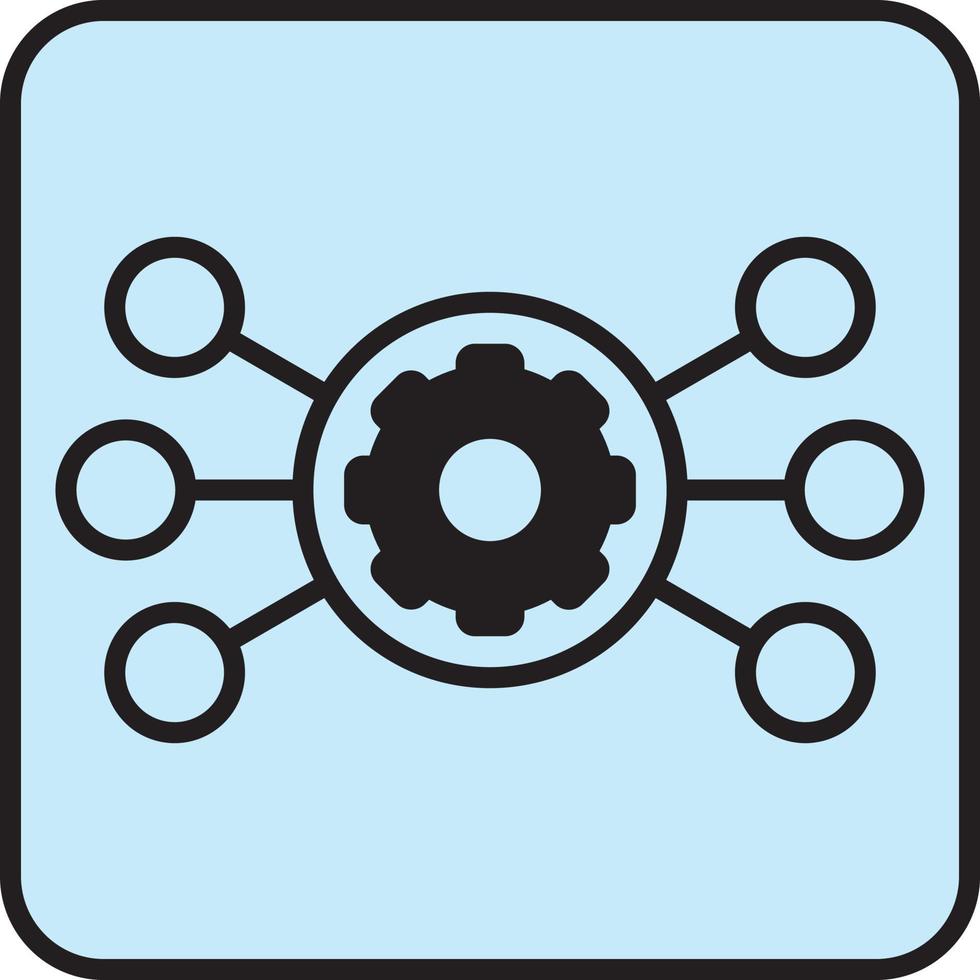 Futuristic technology, illustration, vector, on a white background. vector