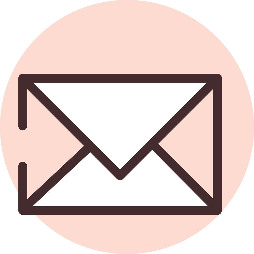 App email, illustration, vector on a white background.