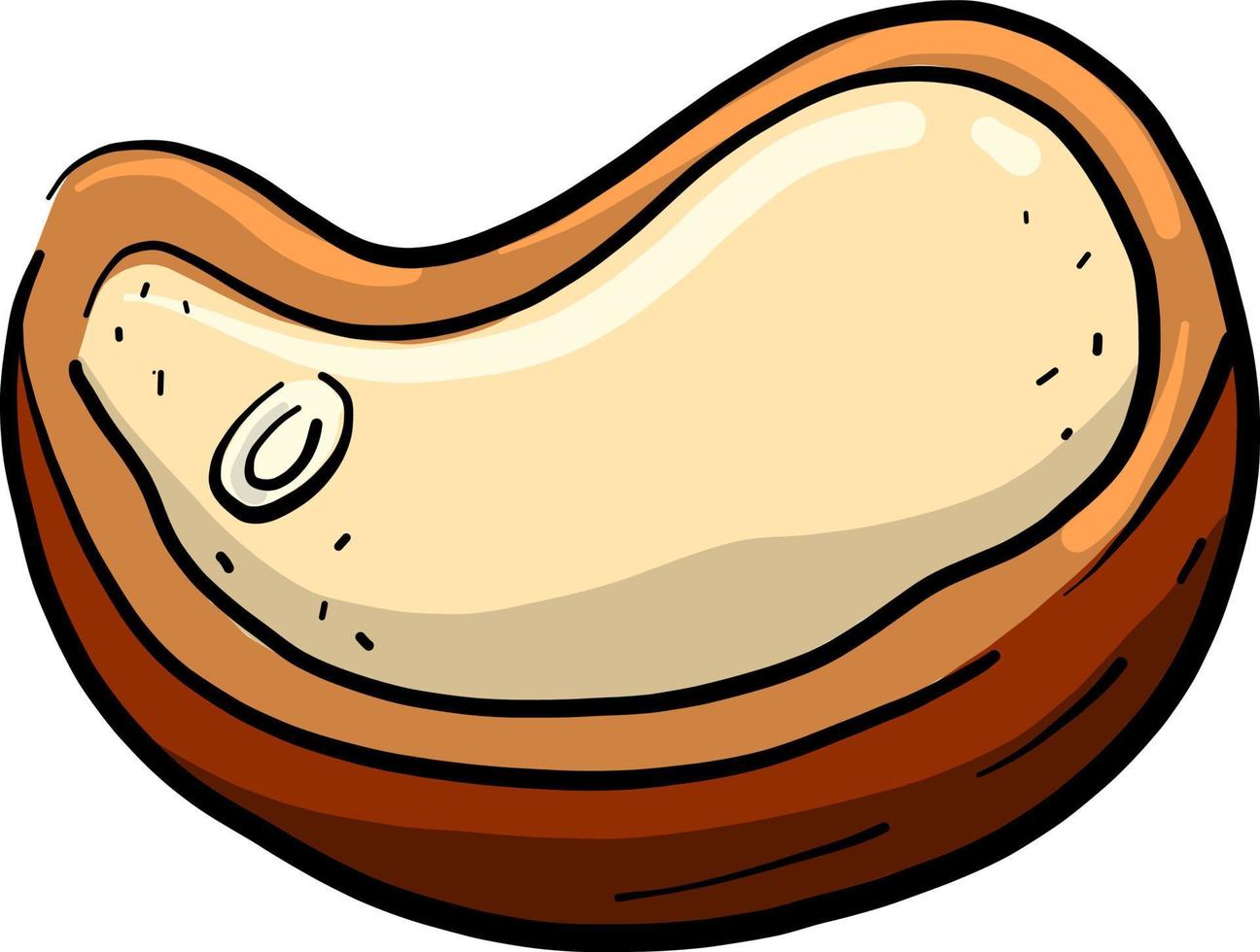 Beef meat, illustration, vector on white background