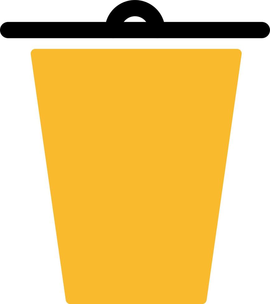 Delete icon, illustration, vector on a white background.