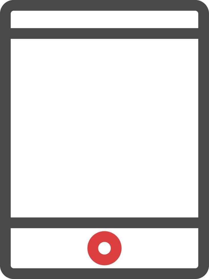 Office tablet, illustration, vector, on a white background. vector