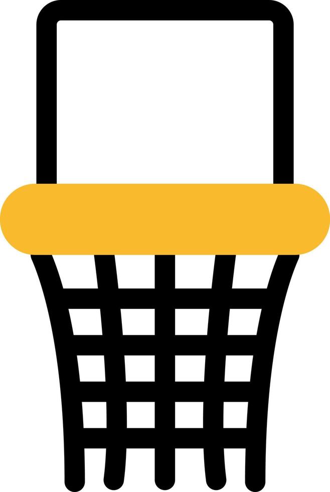 Basketaball score, illustration, vector on a white background.