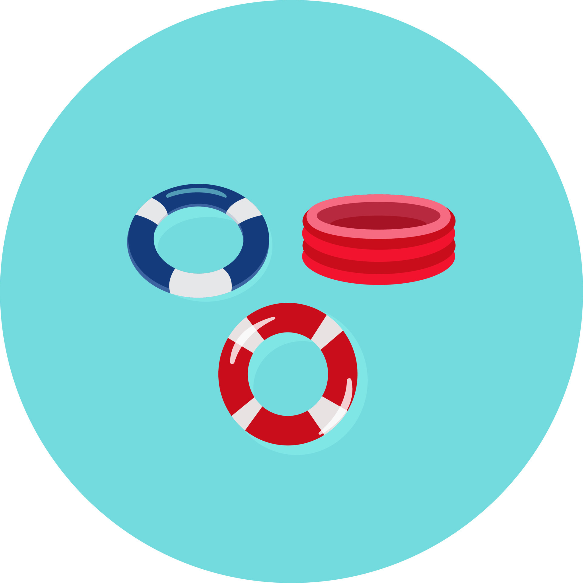 Water tubes, illustration, vector on white background 13575223 Vector