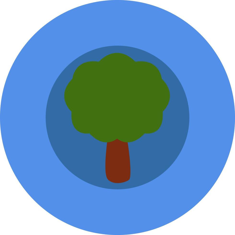 Farming tree, illustration, vector on a white background.