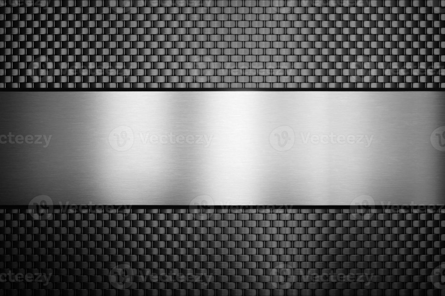 Futuristic carbon fiber background pattern. 3d rendering photo