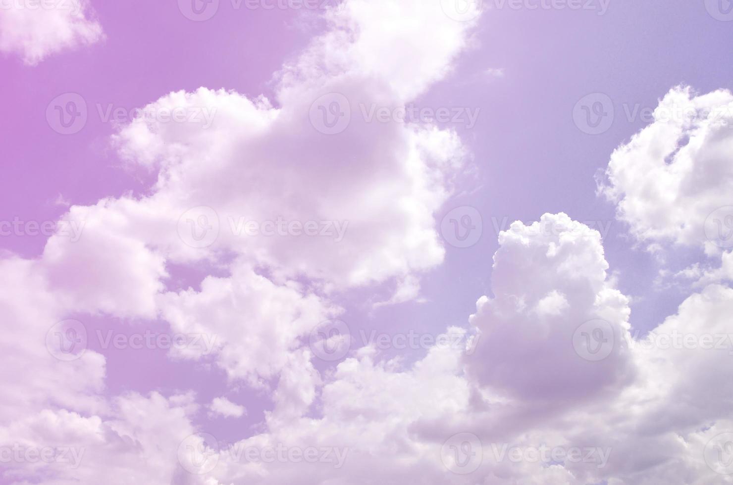 Beautiful blue sky background template with some space for input text message below isolated on blue photo