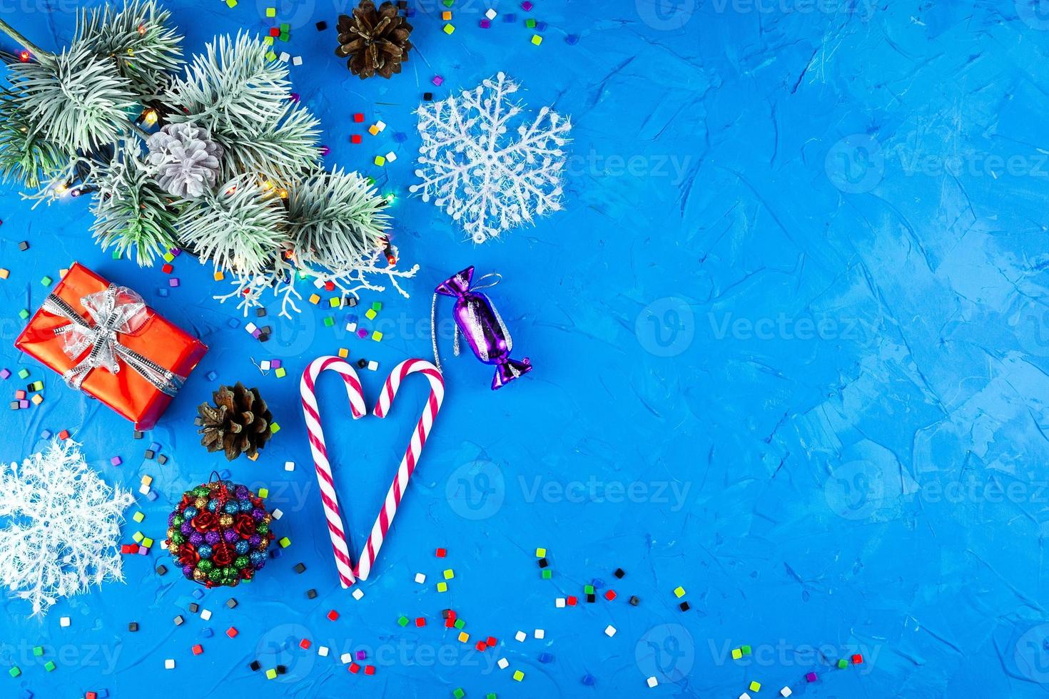 New Year and Christmas toys photo