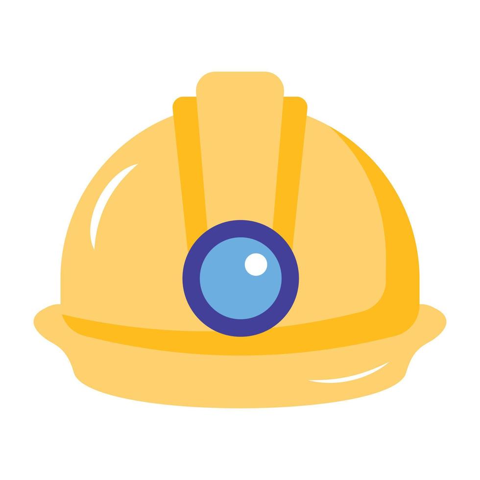 Modern flat icon of hard cap 13587573 Vector Art at Vecteezy