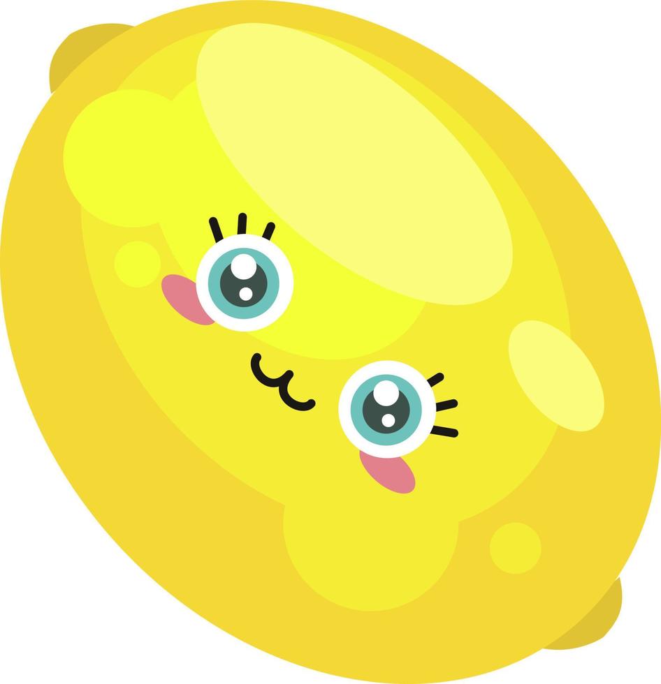 Baby lemon,illustration,vector on white background vector