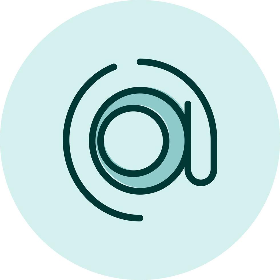 Contacts email, illustration, vector on a white background.