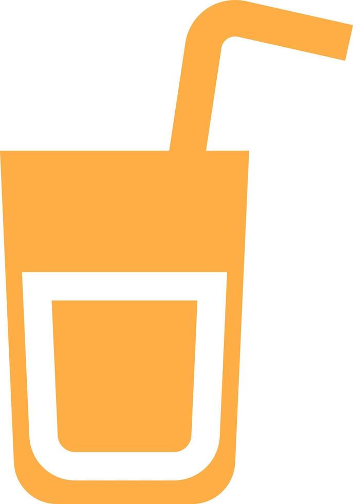 Restaurant juice, illustration, on a white background. vector