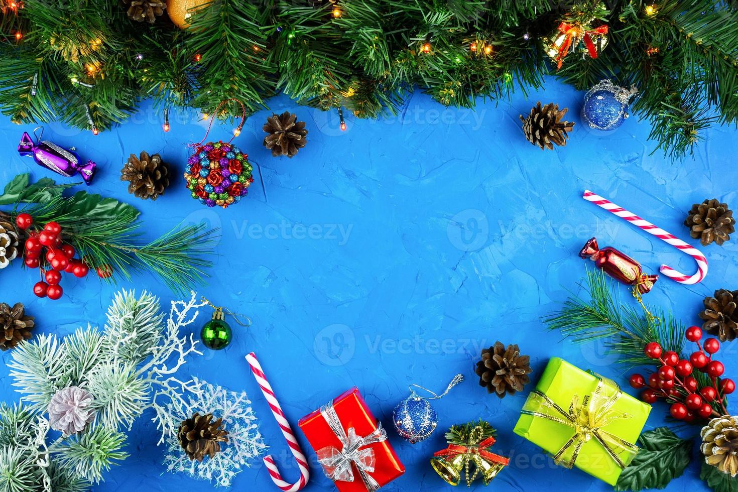 New Year and Christmas toys photo