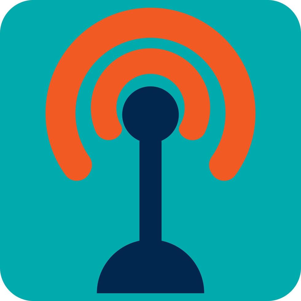 Podcast network, illustration, vector, on a white background. vector