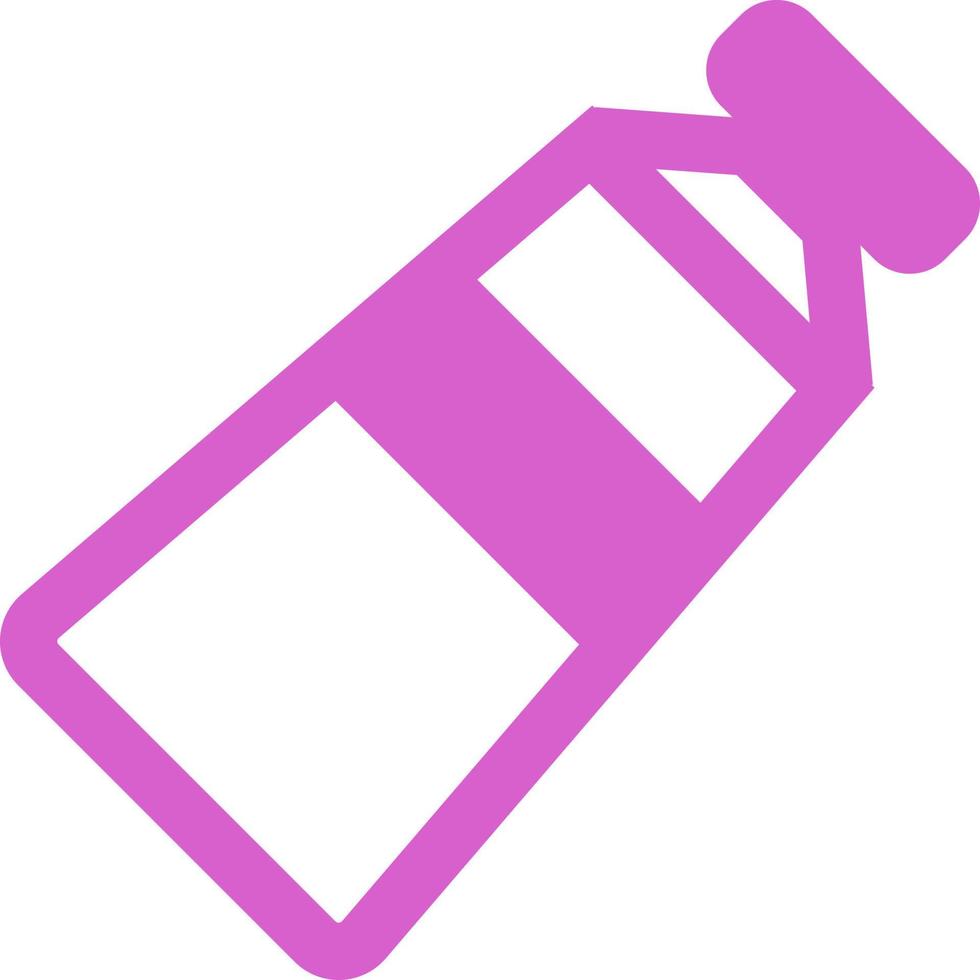 Oil color, illustration, on a white background. vector