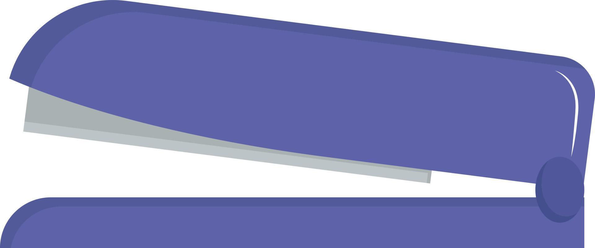 Stapler, illustration, vector on white background.