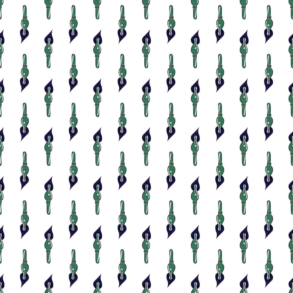 Paintbrush pattern, illustration, vector on white background