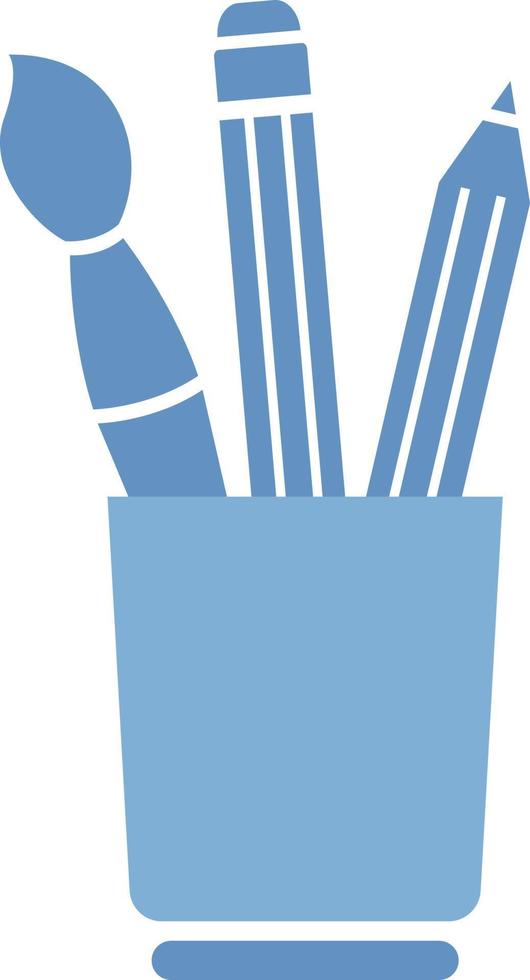 Painting tools, illustration, vector on white background.