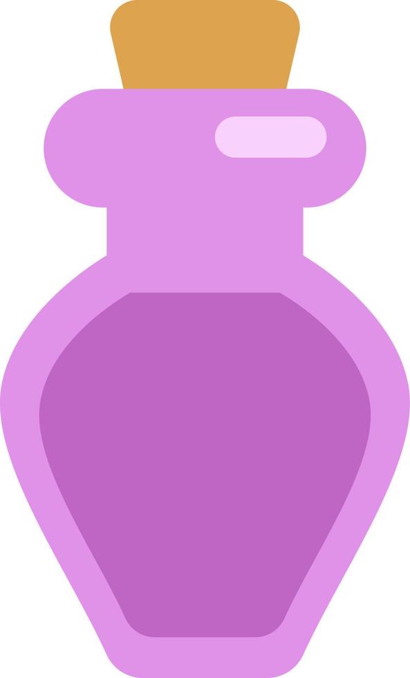 Magic love potion, illustration, on a white background. vector