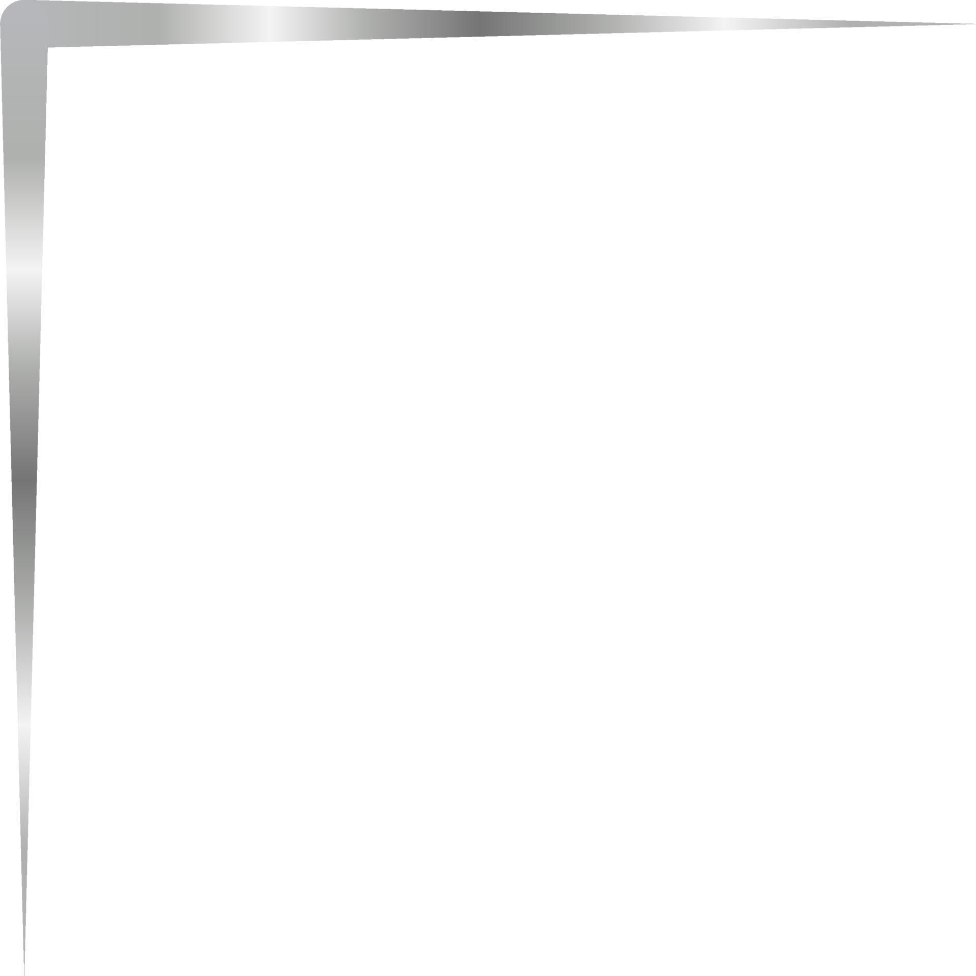 Silver Corner Border Vector Illustration 13592793 Vector Art at Vecteezy