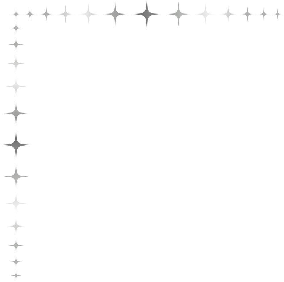 Silver Corner Border Vector Illustration 13592830 Vector Art at Vecteezy