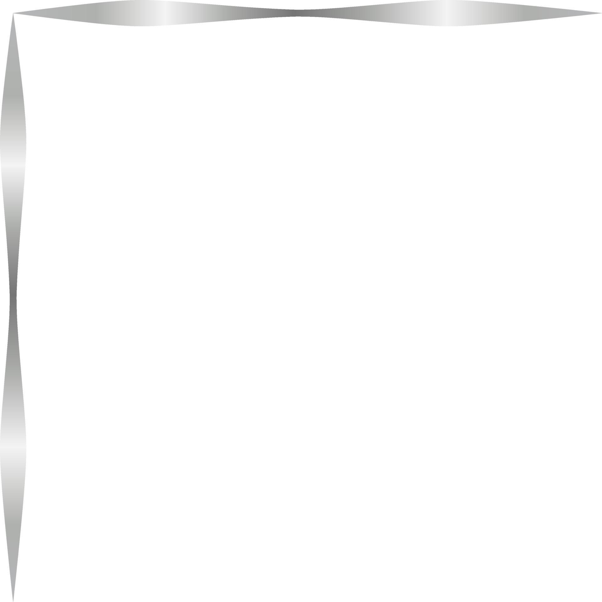 Silver Corner Border Vector Illustration 13592844 Vector Art at Vecteezy