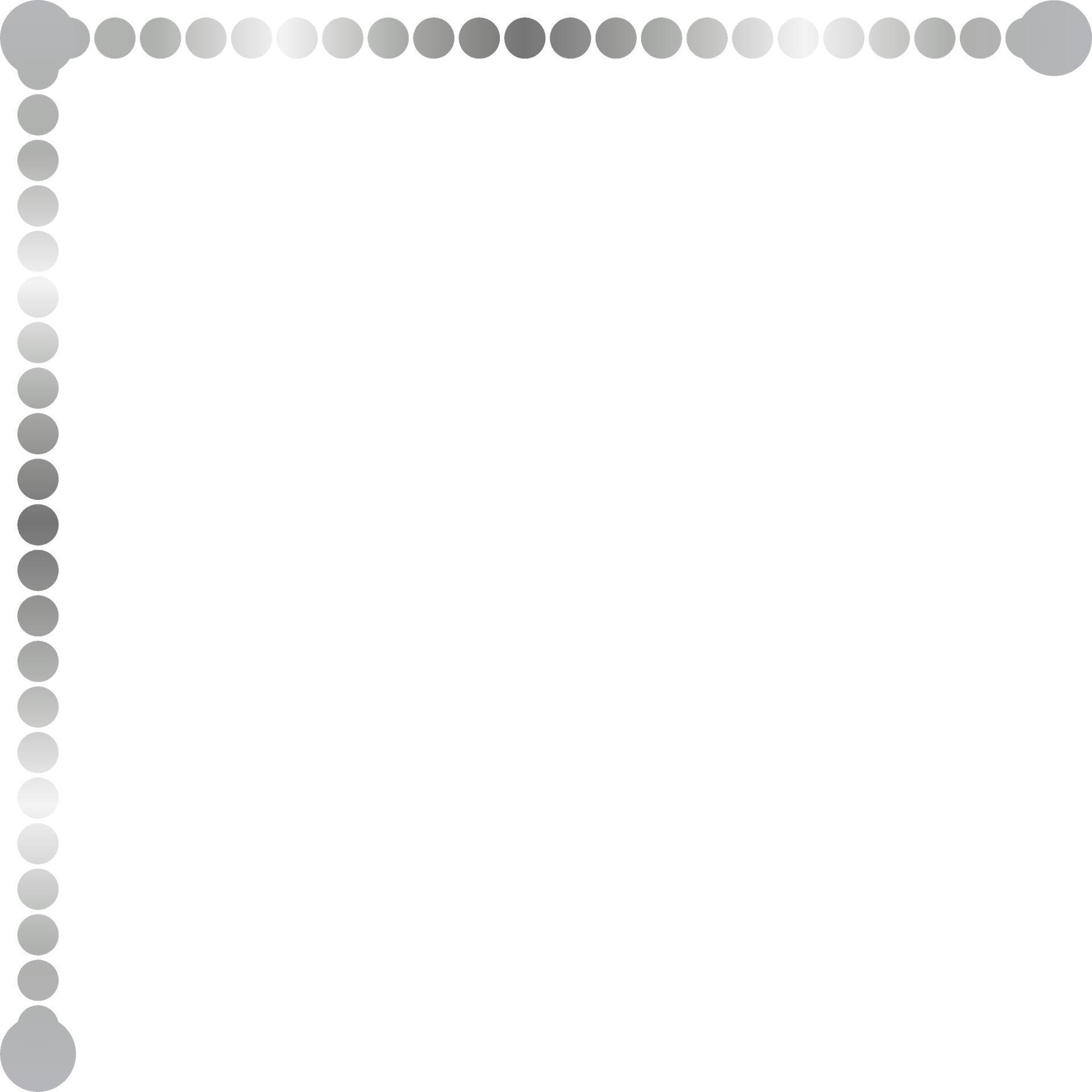 Silver Corner Border Vector Illustration 13592893 Vector Art at Vecteezy