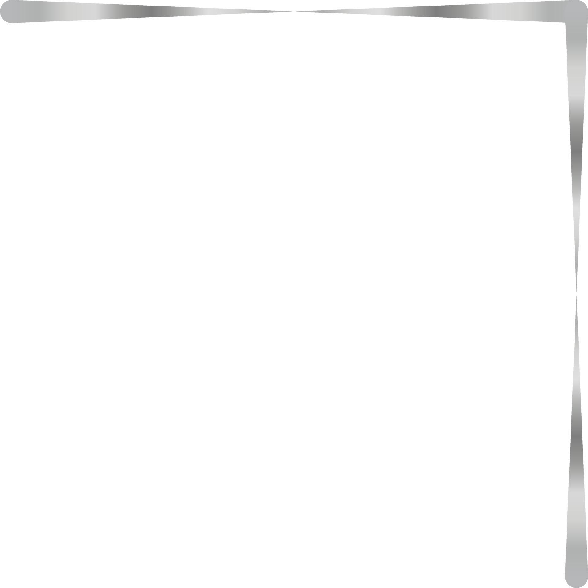 Silver Corner Border Vector Illustration 13592898 Vector Art at Vecteezy